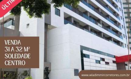 Apartamento para Venda em Recife, Soledade, 1 dormitório, 1 banheiro, 1 vaga