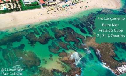 Flat para Venda em Ipojuca, PRAIA DO CUPE, 2 dormitórios, 1 suíte, 2 banheiros, 1 vaga