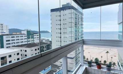 Apartamento 02 dormitórios - Mobiliado - Vista Mar - Bairro: Guilhermina