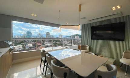 Apartamento 3 dormitórios  - Vista Livre - Mobiliado - Bairro:Canto do Forte