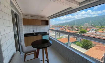 Apartamento 2 dormitórios  - Vista Mar - Lazer Completo - Bairro: Solemar