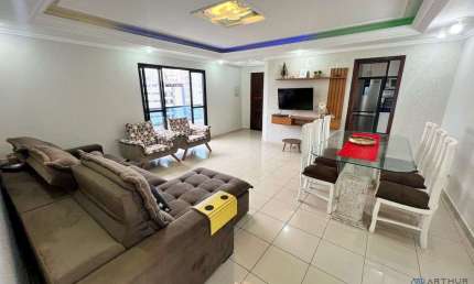 Cobertura 3 dormitórios  - Vista Mar - Mobiliado - Bairro: Caiçara