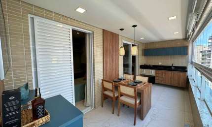 Apartamento 03 dormitórios - Mobiliado - Bairro: Canto do Forte