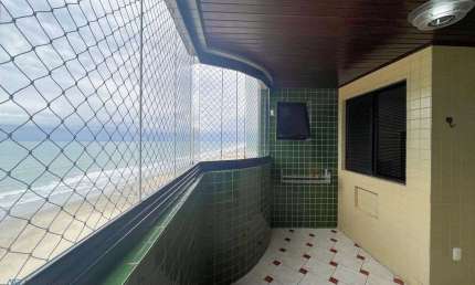 Apartamento 03 dormitórios - Vista Mar - Mobiliado - Bairro: Guilhermina