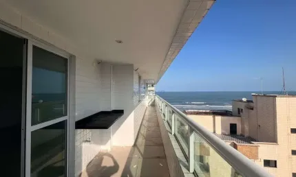 Apartamento 3 dormitórios  - vista mar - lazer completo