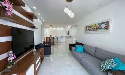 Apartamento à venda em Praia Grande na Tupi com 03 suítes - 02 vagas - lazer