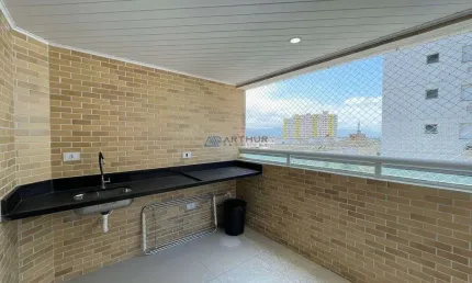 02 dormitórios - Mobiliado - Lazer completo - Vista Mar - Bairro: Ocian