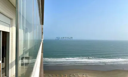 Apartamento tipo cobertura Vista Mar  - Mobiliado  - Canto do Forte