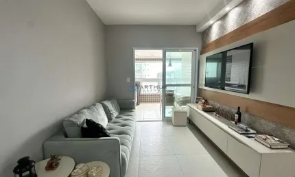 Apartamento à Venda no Boqueirão Praia Grande, com 02 dormitórios, 01 suíte