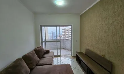 Apartamento à venda em Praia Grande frente mar com 2 dormitório e lazer completo