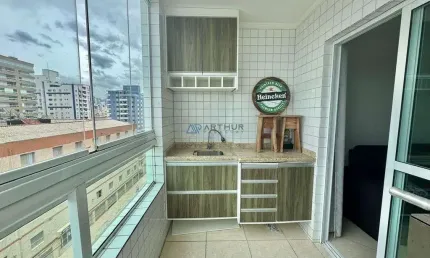 Apartamento com 2 quartos à venda na Vila Assunção, Praia Grande 
