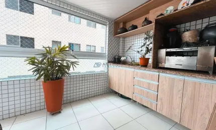 Apartamento à Venda em Praia Grande, Bairro Tupi, 2 quartos, 1 suíte, 1 vaga
