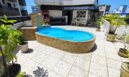 Cobertura à Venda em Praia Grande SP. Bairro Vila Tupi.