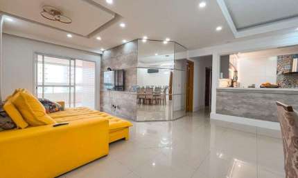 Apartamento à Venda em Praia Grande, 4 quartos, 5 banheiros, 2 vagas privativas
