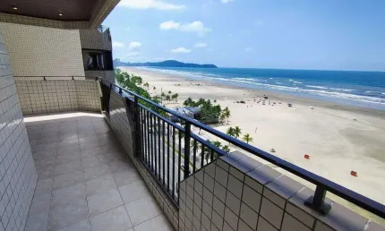 Apartamento frente mar à venda com 3 quartos em Praia Grande, Bairro Aviação.