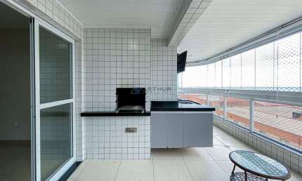 Apartamento à venda em Praia Grande no bairro Vila Assunção com vista mar