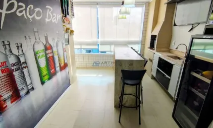 Apartamento à venda com 3 quartos em praia grande. bairro guilhermina.