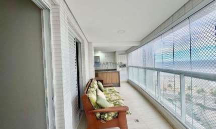 Apartamento à venda em Praia Grande no Boqueirão com 03 dorm., 02 suites e 101m²