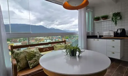 Apartamento à venda,  de 1 dormitório com suíte e sacada gourmet