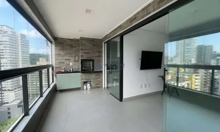 Apartamento  à venda em praia grande com 2 quartos, 3 banheiros, 1 vagas e 82m²