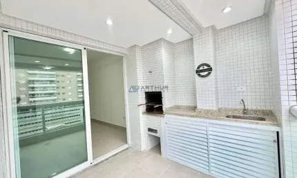 Apartamento à venda no Canto do Forte em Praia Grande com 02 Dorm., 01 Suíte