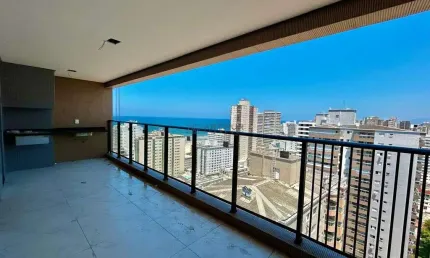 Apartamento à venda em praia grande na aviação com 2 suítes, 2 vagas demarcadas