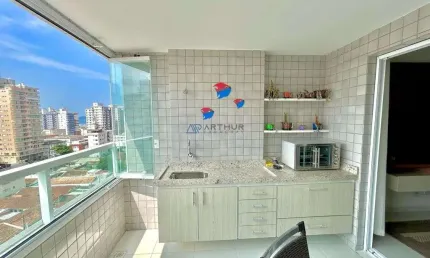 Apartamento à venda em Praia Grande 02 Dorm. - 02 Suítes - Lazer Completo