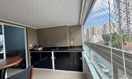 Apartamento à venda em Praia Grande no Canto do Forte com 2 quartos e 2 suítes