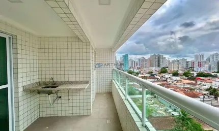Apartamento à venda em praia grande no canto do forte.