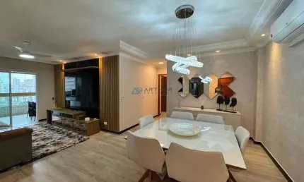 Apartamento à venda em Praia Grande na Tupi com 3 Suítes