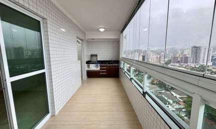 Apartamento à venda em Praia Grande no Canto do Forte com 2 Suites
