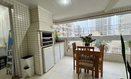 Apartamento à venda em Praia Grande no Boqueirão com 02 quartos, 01 suíte, 93m