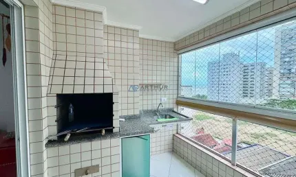Apartamento à venda em Praia Grande bairro Aviação com 2 quartos, 1 suíte