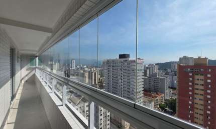 Apartamento à venda 2 dorm em  Praia Grande no Canto do Forte