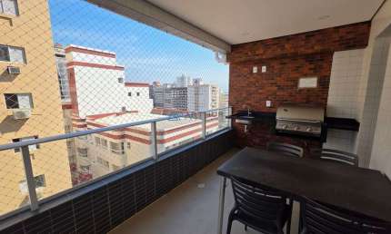 Apartamento  1 Dorm, à venda em Praia Grande no Bairro Guilhermina