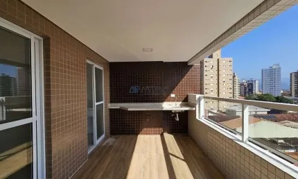 Apartamento à venda em Praia Grande com 2 suítes, 1 vaga no bairro Vila Tupi