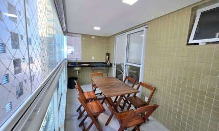Apartamento à venda em Praia Grande, no Canto do Forte, 2 dormitórios, 2 suítes