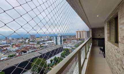 Apartamento à venda em Praia Grande no  Boqueirão com 2 dorm