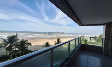 Apartamento à venda frente mar no jardim real em praia grande