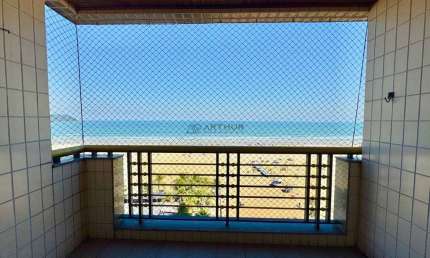 Apartamento à venda em Praia Grande com 03 quartos 01 suíte frente mar