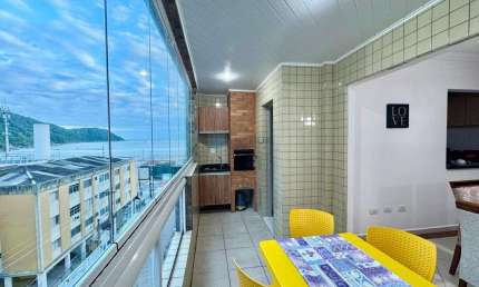 Apartamento à venda em Praia Grande no Canto do Forte com 02 quartos e 02 suítes