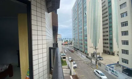 Apartamento à venda em praia grande na guilhermina com  2 quartos, 1 suíte