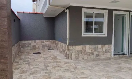 Casa de condomínio à venda em praia grande no jd. trevo