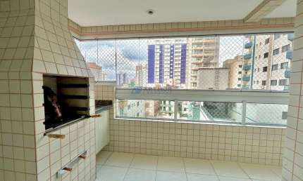 Apartamento à venda em Praia Grande com 3 suítes, 98m² e lazer