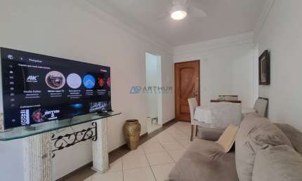 Apartamento à venda em Praia Grande no bairro Canto do Forte com 1 quarto, 58m²