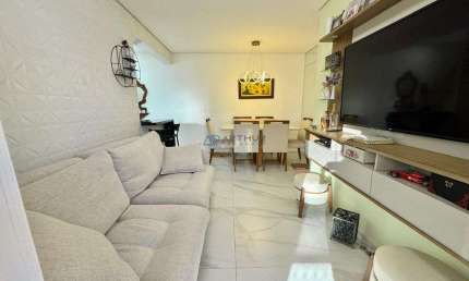 Apartamento à venda em Praia Grande no Canto do Forte  2 dormitórios Vista Mar