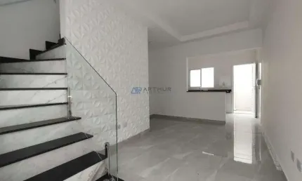 Sobrado de condomínio à venda com 2 Quartos no bairro Boqueirão - Praia Grande