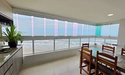 Apartamento à venda em praia grande no balneário florida  com 3 dormitórios