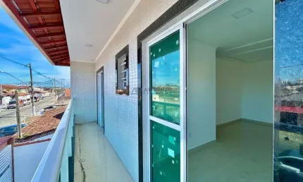 Casa Sobreposta alta a venda em Praia Grande, Minha Casa Minha Vida