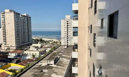 Apartamento à venda em praia grande no bairro mirim com 2 dormitórios